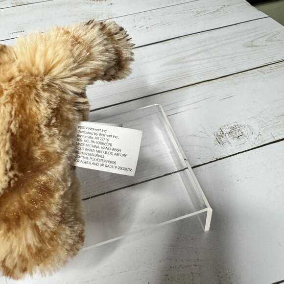 Gund Plush Kitty Cat Striped Tabby Silver Fish Collar Small Stuffed Animal 6 In - Picture 4 of 9